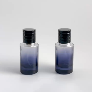 Vỏ rỗng Chai đựng nước hoa thủy tinh dung tích 30ml kiểu Sau ombre đen cao cấp thiết kế dày dặn vòi xịt phun sương.