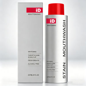 Brightening Mouthwash Remove Plaque & Stains Enamel Safe No Sensitivity Fresh Breath Deep Cleaning Mint Oral Care 237ml