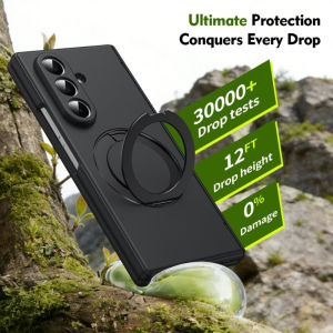 szhaiyu | Phone Case For Samsung Galaxy Z Fold 8 Ultra 7 6 5 With Hinge Protection For Magsafe 360 Rotation Stand Magnetic Hard Full Cover