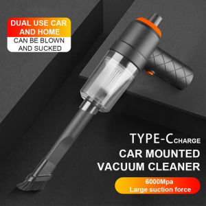 Mini Car Wireless Vacuum Cleaner Portable Strong Suction Household Cleaning Equipment