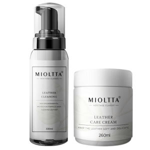 MIOLTTA | Leather Cleaning & Care Oil for Bags Leather Furniture and Coats