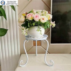 Multi-tiered Iron Art European Style Flower Rack