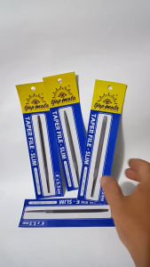 tjap mata kikir segitiga ukuran 4 inchi original alat asah gergaji manual