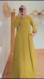 GAMIS MARYAM BUSUI FRIENDLY DILENGKAPI IKAT PINGGANG TERBARU!!! DRESS WANITA DEWASA KEKINIAN