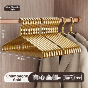 ANGTU | Thickened Sturdy Anti-Slip Rust-Proof Space Aluminum Clothes Hanger