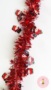 Pinky Bee Dekorasi Slinger Tinsel Natal 2meter 67020900