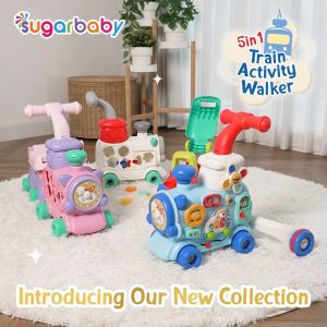 Sugarbaby Train Activity Walker 5in1 Mode/Baby Walker/Mainan Dorong Bayi