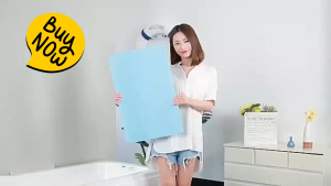 RakanKu Malaysia 39x60cm Natural Diatomaceous Earth Pad Absorption Carpet Doormat Quick-Drying Diatom Floor Shower Bathroom Mat