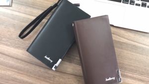 Dompet Kulit Realpick: Dompet Kulit Pria Wanita Panjang Baellerry SW002 Import