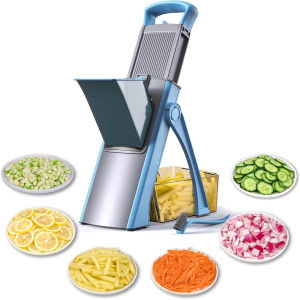 Upgrade Safe Mandoline Slicer Adjustable Vegetable Chopper Effortless Food Slicer Large Diameter Kitchen Chopping Artifact