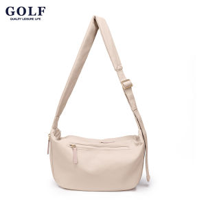 GOLF QUALITY Fashionable Womens Crossbody Bag Waterproof Single Shoulder Bag for Lady Light Weight Oxford Cloth Sling Bag Multi-Layer New Womens Crossbody Bag with Zipper Closure Lightweight