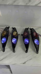 Lampu sen depan jupiter mx Lama old custome warna gold merah smoke