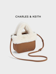 Charles & Keith | Soft Faux Fur Women Tote Bag