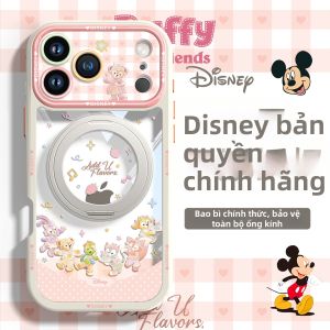 pinsai | Ốp Lưng Trong Suốt Quay Được Có Tính Năng Từ Tính Bảo Vệ Đẹp Mắt Cho iPhone 16 Pro Max