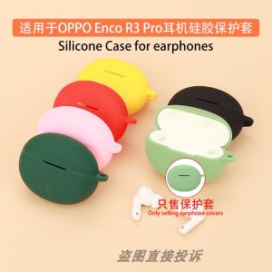 Oppo Enco R3 pro Protective Case Silicone Soft Shell Anti-Fall Cute Cartoon Shockproof Integrated Earphone Cover Storage Bag
