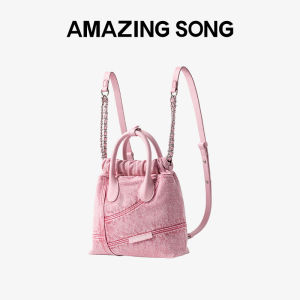 Bohemian Style Cow Leather Handbag Backpack Women