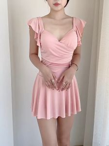 Ladies swimsuit dress beach dress