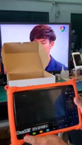 iDeaSaT รุ่น STV-B74HD+ เครื่องมือวัดสัญญาณดาวเทียม แบบมือถือ (แบบพกพา) (รุ่นใหม่ล่าสุด)