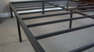 TableTrove Hybrid Metal Bed Frame No Headboard Single/Queen/King Katil Besi for Terrace House