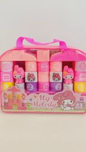 [52 PCS - NÚT LỚN] Đồ chơi trẻ em túi lắp ghép kèm mô hình Melody cho bé thích lắp ráp xếp hình tư duy búp bê melodi 368