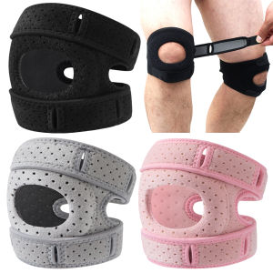 Patella Protector Knee Brace Breathable Adjustable Patella Protect Band Joint Compression Sleeve Support Sport Knee Brace Jumper