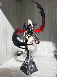Bandai | Secondary Creation Series Digimon Angewomon & LadyDevimon Anime Figure Wholesale GK Statue Model Ornament Gift