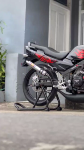 Knalpot Kobra ninja R/SS/RR Type Medium Chamber Black Couting Original WINSPEED Perfomance