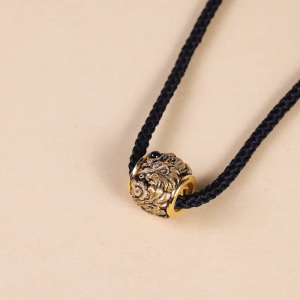 Chow Sang Sang 周生生 Noir 999.9 24K Pure Gold Dragon Necklace for Women & Men Adjustable up to 60cm 94283Z Price-by-Weight Approx. 9.73g Pure Gold
