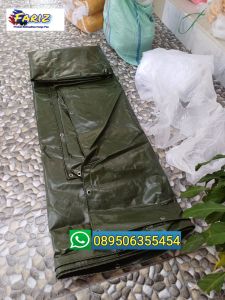 terpal tenda model press sudah di jahit