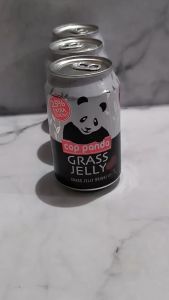 Cincau Cap panda 310 ml Minuman Kaleng Grass Jelly Drink Cingcau cap panda