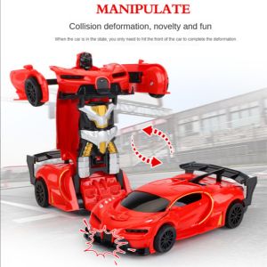 LSRC Electric Remote Control Vehicle 1:22 Aggressive Collision Two Channel Remote Control Vehicle Deformed Car Toy Model Gift for Boys Girls