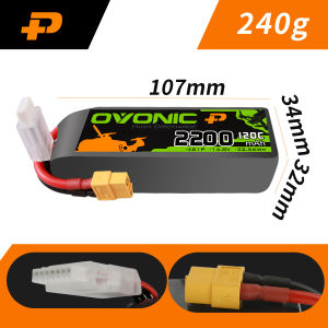 OVONIC | High Discharge Rate RC Drone Battery