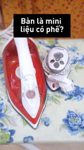 Bàn Là Ủi Mini GKÖCH Germany Y-816 420W 2 Chế Độ Là Đặc Biệt Tiện Lợi Khi Du Lịch BH-12 Tháng