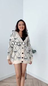 ELYCLOTH | NAURA CARDIGAN | CARDIGAN RAJUT WANITA PREMIUM KNIT