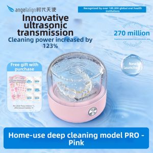 ANGELALIGN | Ultrasonic Dental Appliance Cleaner for Braces Retainers