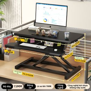 BAIPU | Giá Đỡ Màn Hình Gập Điều Chỉnh Chiều Cao Bàn Làm Việc