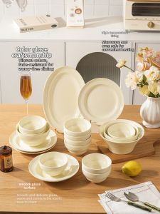 SIYUE | Microwave Safe Small Porcelain Bowl for Soup Rice and Noodles