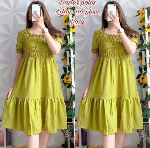 baju dress wanita daster wanita jumbo simple smok harga murah promo bisa cod bayar ditempat free ongkir