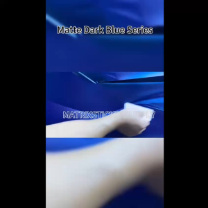 SATIN MATTE MOTOR DARK BLUE STICKER(152CM-Custom)pelekat full body wrapping Sticker motor sticker kelabu vinyl wrap film