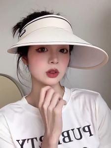 SK-P617 Topi Visor UPF50+ Anti UV Sun Hat Summer Wanita Topi Olahraga Lipat Serbaguna / Topi Wanita Outdoor Pelindung Panas / Topi Golf Senam Pantai Fashion Import