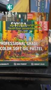 Soft Oil Pastels Set for Drawing Blending Art Supplies Professional Grade 36/24/12 Colors - SYNCA