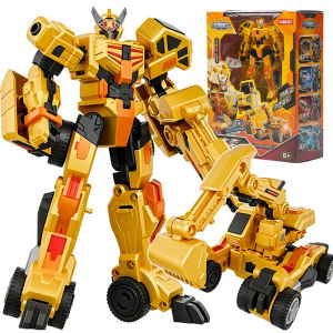 WANKELAI | Educational Transformable Excavator Robot Toy