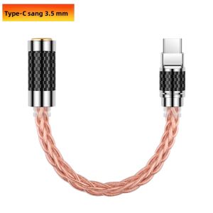 Dây Chuyển Đổi Âm Thanh Hi-Fi DAC Giải Mã Lightning sang 3.5mm Type-C sang 2.5mm Dòng Cân Bằng