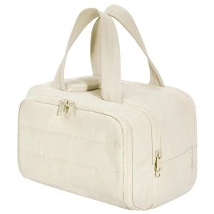 Multi Pockets Cosmetic Bag Female Travel Wash Handbag Bathroom Partition Shower Makeup Pouch Waterproof Toiletries Organizer