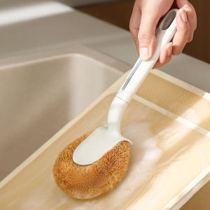 Pot Brush for Cleaning Natural Coconut Fiber Washing Brushes