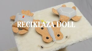 Arthacat - Reciklaza Doll: Boneka Lucu Mainan Kucing Dengan Lonceng - Pet Toy