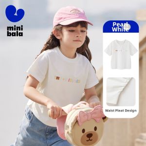 MINI BALA | Breathable & Antibacterial Girls Short Sleeve T-shirt