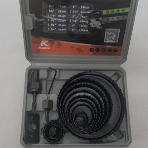 Khoét lỗ bộ KAPUSI 13 VÒNG (16PC)_ĐEN_K3685