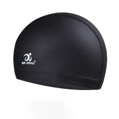 1pcs Swimming cap waterproof breathable comfortable PU coating swimming equipment for men and women adult water sports