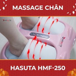 Máy massage chân Hasuta HMF 250đa dạng chế độ massage cao cấp màu sắc thời trang hàng chính hãng